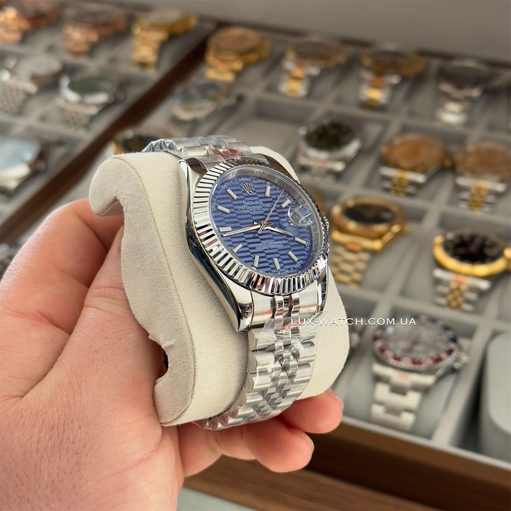 Часы Rolex Datejust Blue Motif Dial