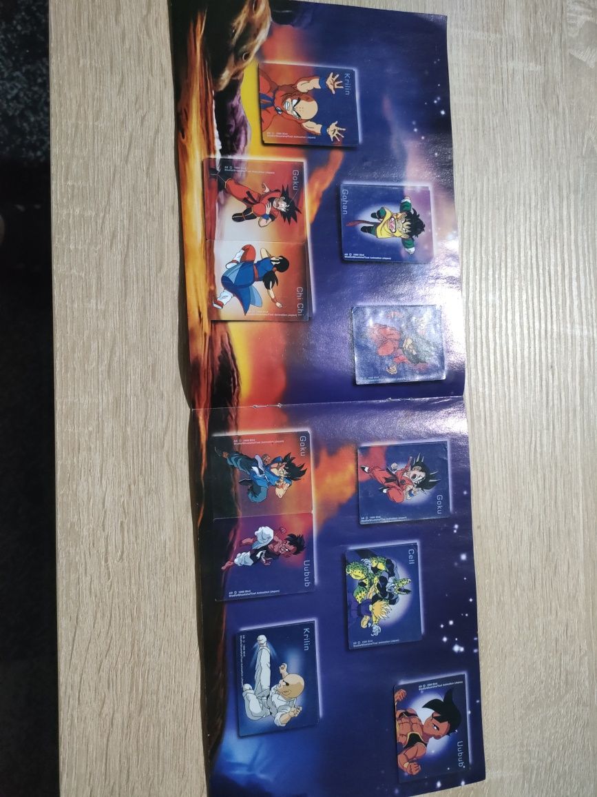 Album naklejki dragon ball karty chio