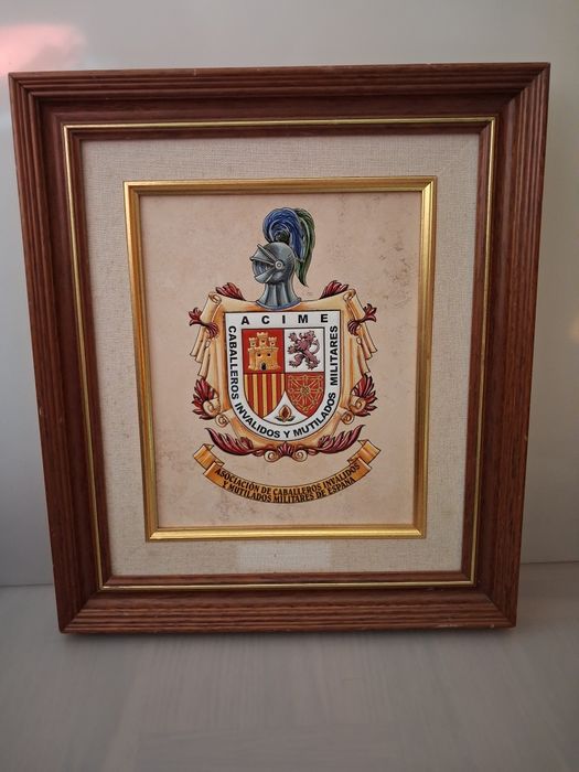 Quadro Caballeros Inválidos e Mutilados Militares
