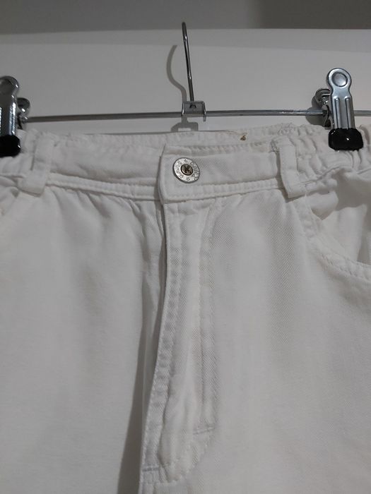 Przepiękne Białe spodnie 128 cm. Jak NOWE