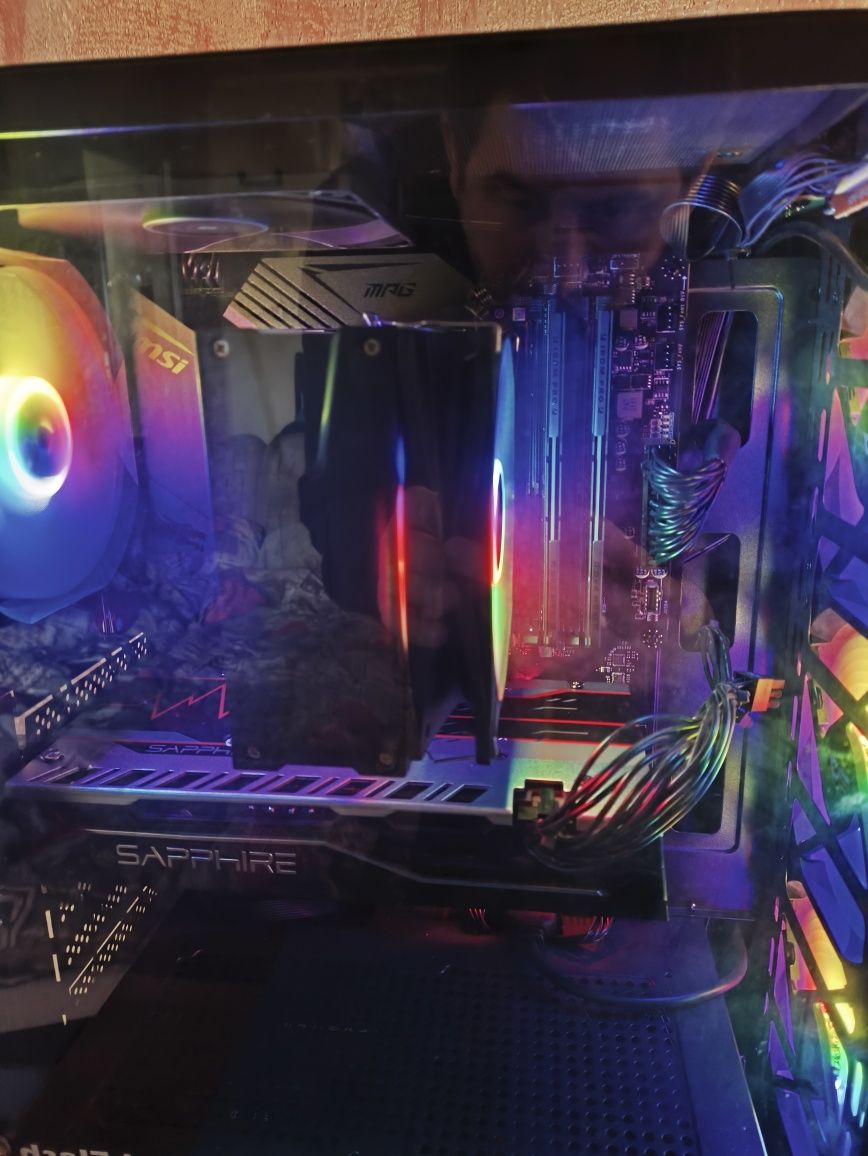 Продам ПК AMD Ryzen 5 5600X  Sapphire AMD Radeon RX 580 8Gb Pulse