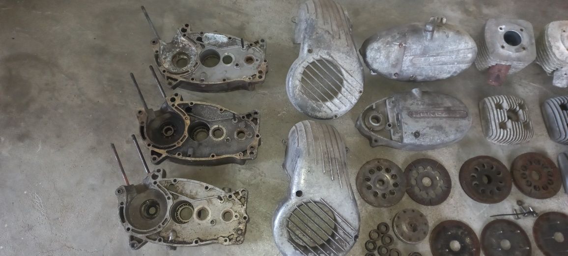 Motor zundapp 4 turbina peças