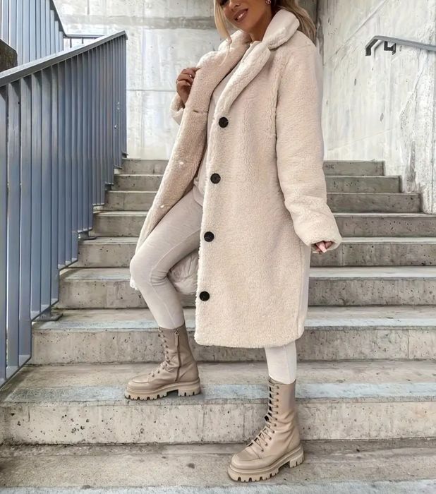 Płaszcz baranek rozmiar S