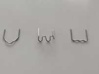 Grampos para máquina de soldar plástico