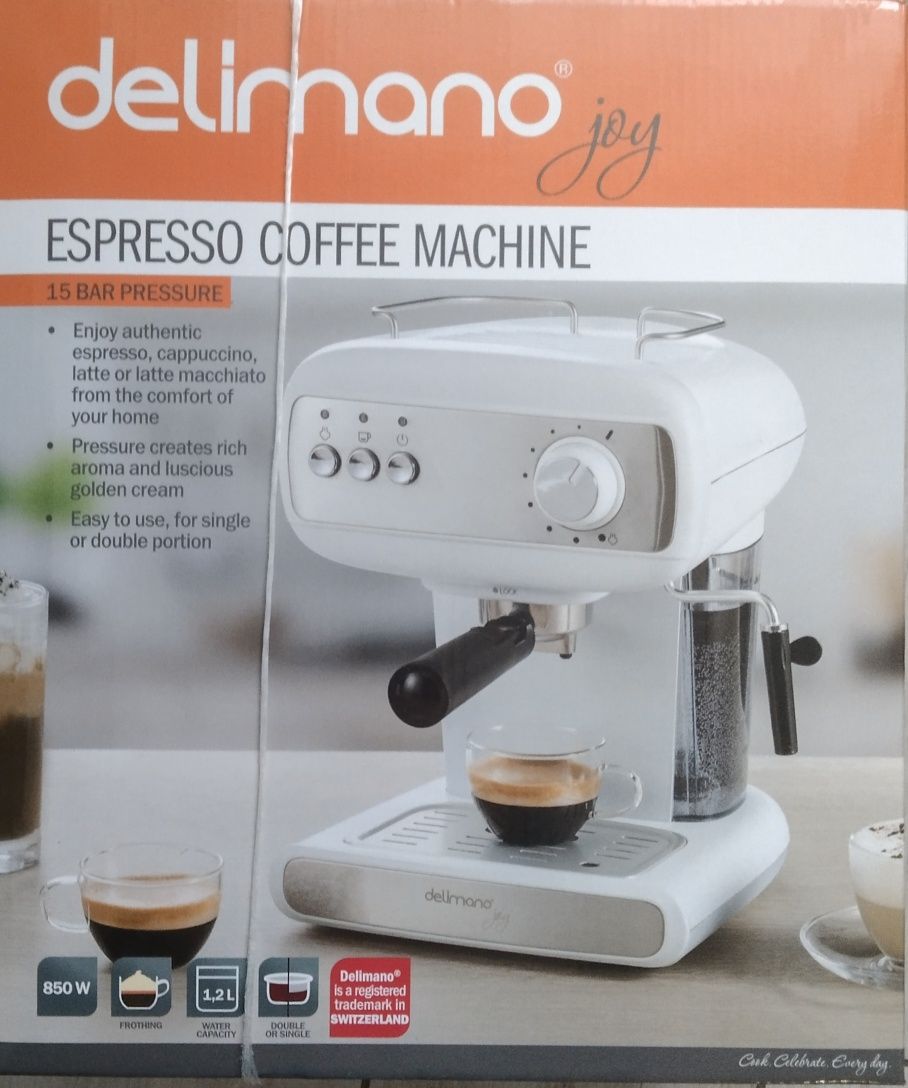 Кавоварка Espresso joy Delimano