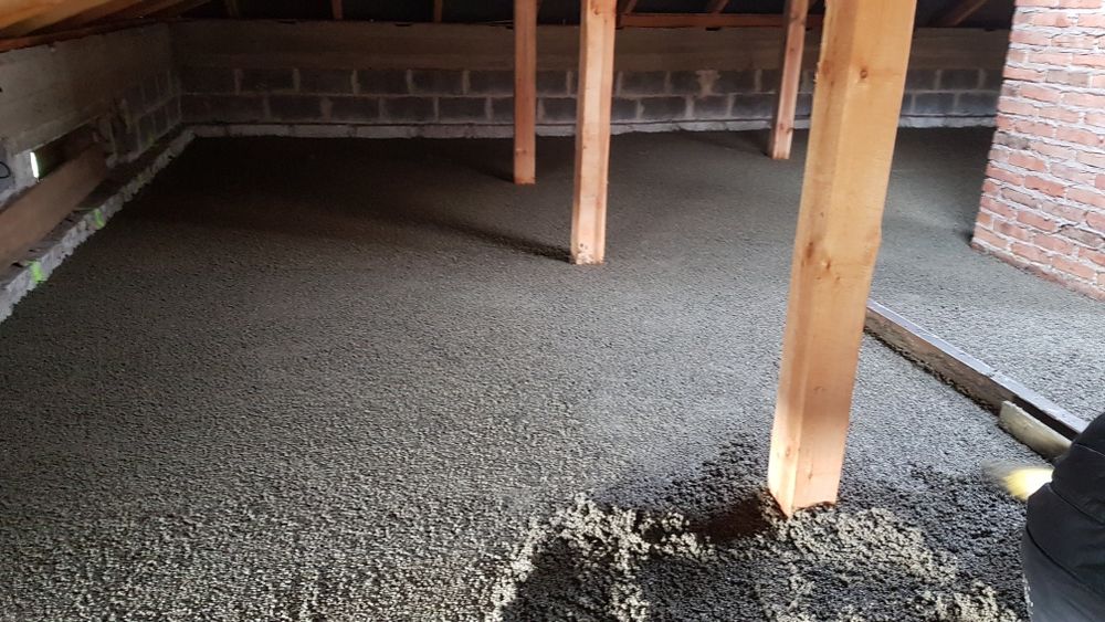 Wylewki Mixokretem Styrobeton granulat steropianowy Posadzki miksokret