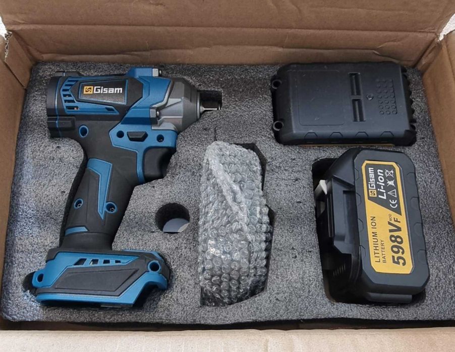 Bezszczotkowy klucz elektryczny 1/2 cala Klucz udarowy 2800N.M