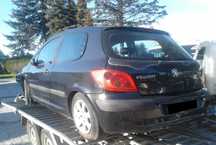 Peugeot 307 3D Coupe Klapa Tył Lampy Belka 2.0 HDI Szyba