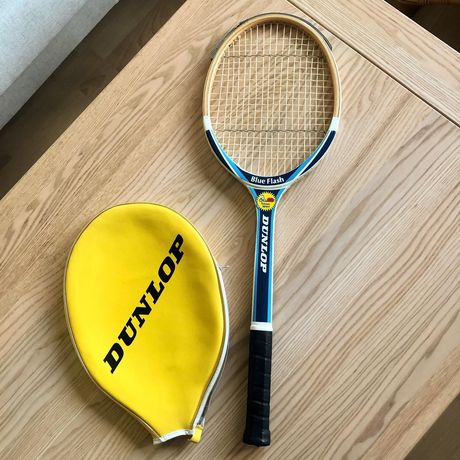 Dunlop rakieta tenisowa vintage drewniana