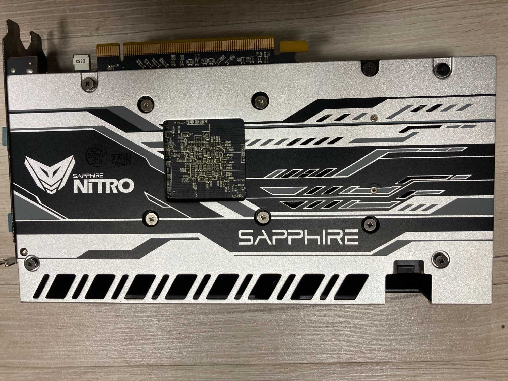 Видеокарта Sapphire PCI-Ex Radeon RX 480 Nitro+ OC 8GB GDDR5