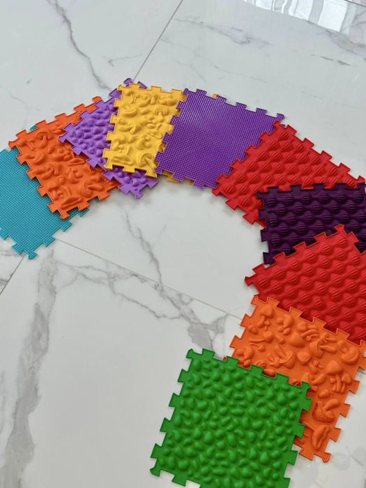 Продам Масажний килимок «Ортек Мікс Пазли» 8 елементів М`ЯКИЙ, Гра,