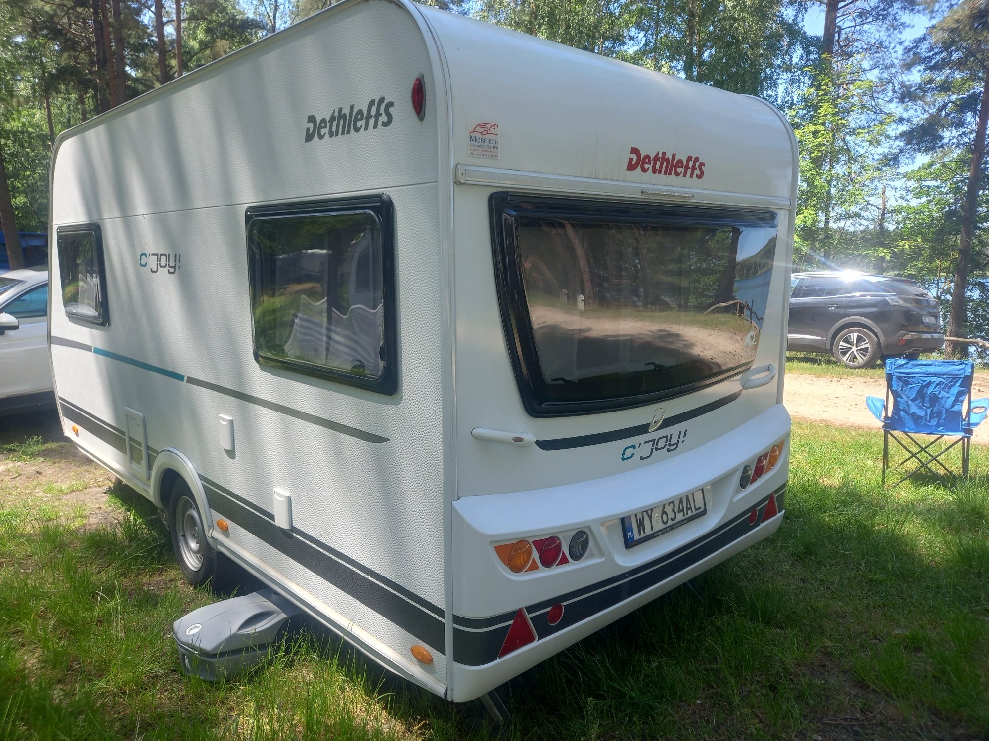Dethleffs c joy 410 QL 1100DMC, MOVER, NAMIOT