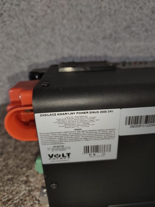 Джерело Безперебійного Живлення Volt Polska POWER SINUS 2000 24/230 V