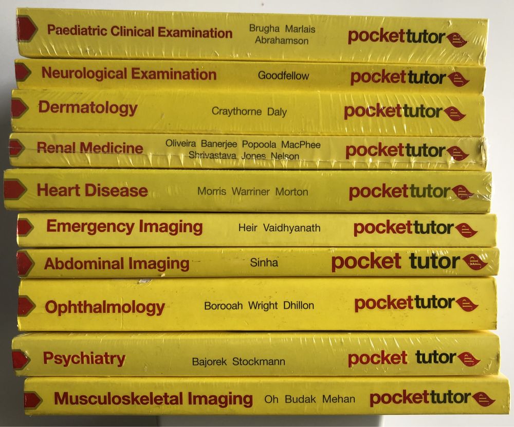 10 Livros de medicina - 10 temas diferentes (10 livros novos pelo preço de 2)