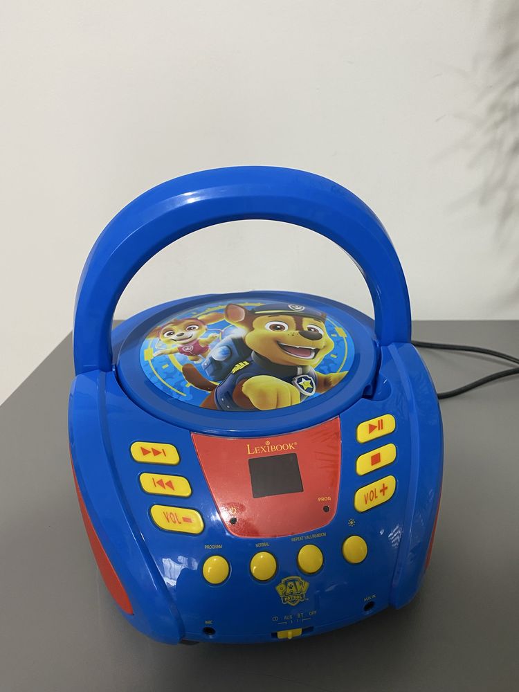 Odtwarzacz CD Bluetooth psi patrol
