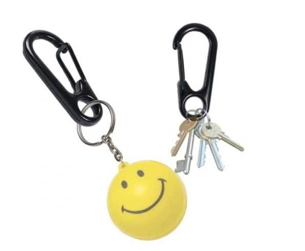 Karabińczyk Metalowy 3.3cm Czarny Karabinek Do Kluczy Survival 18665