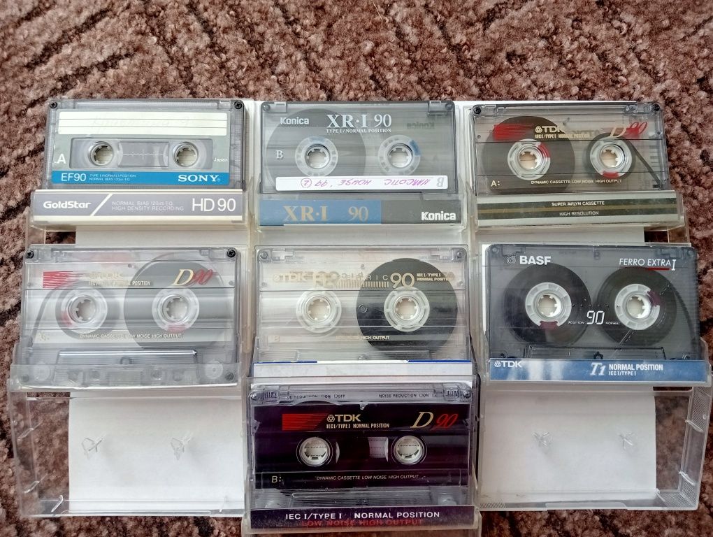 Аудио кассеты в коллекцию