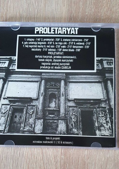 Ploletaryat CD pierwsze wydanie punk rock