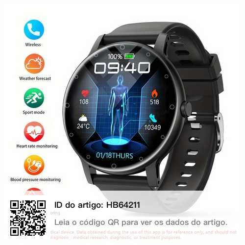Smartwatch NOVO EM FOLHA Selado