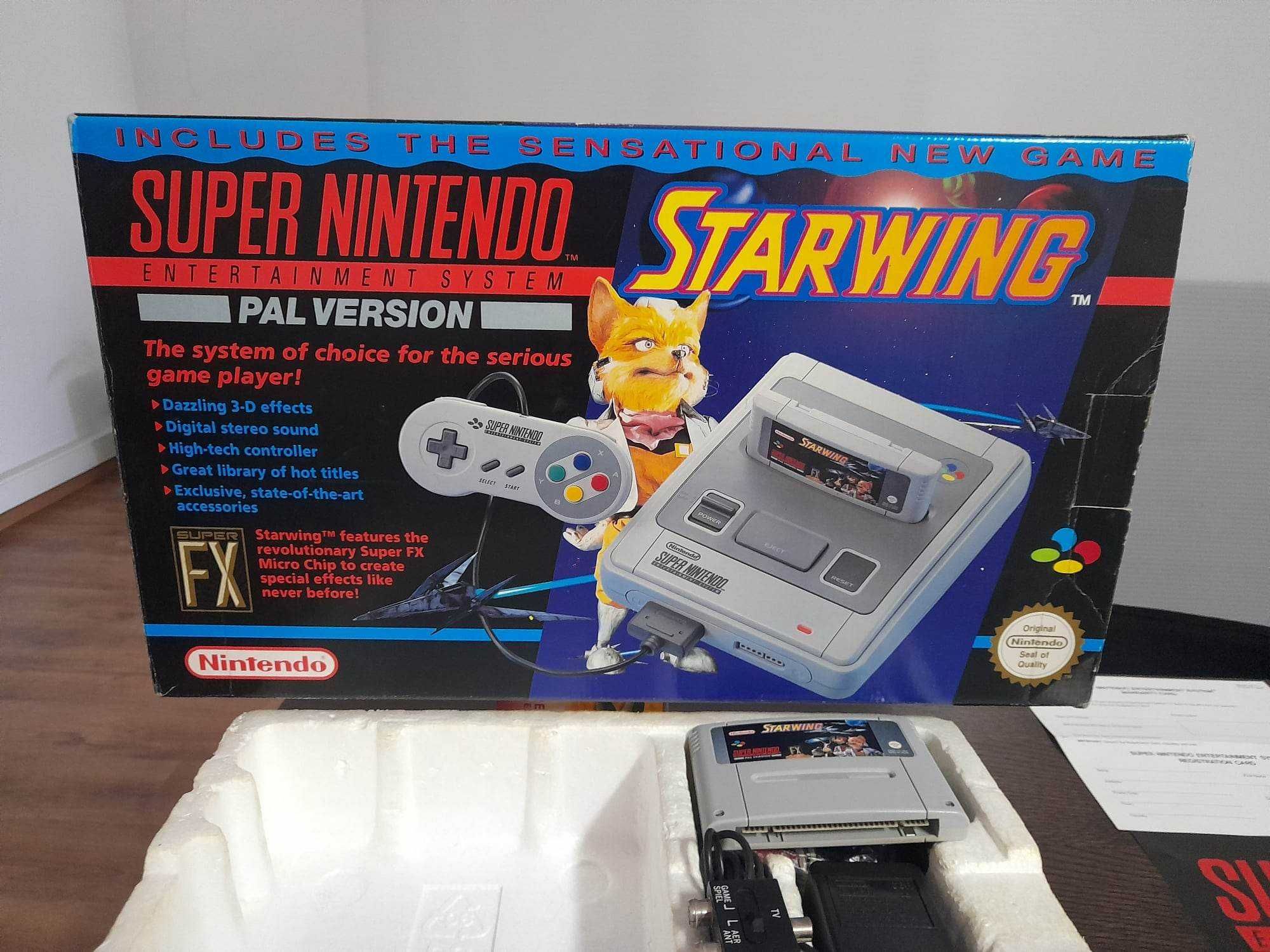 Super Nintendo versão Starwing