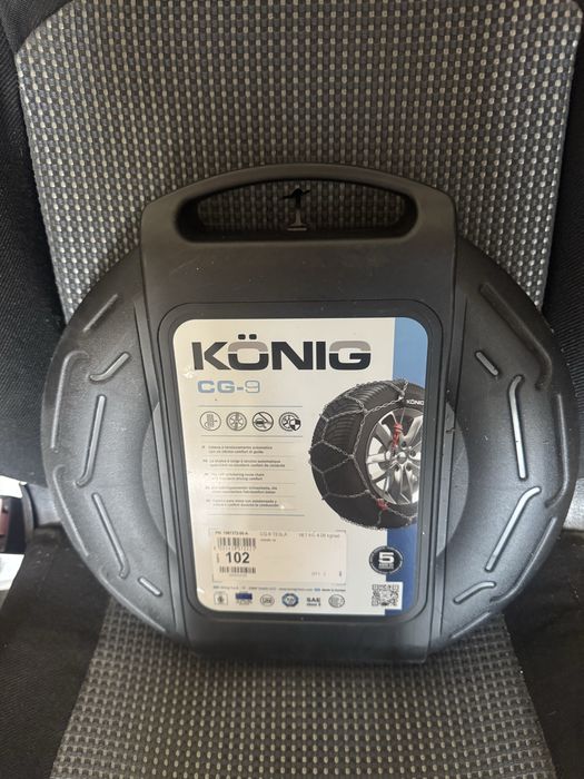 Łańcuchy śniegowe König CG-9 235/45R18 235/45/18 nieużywane