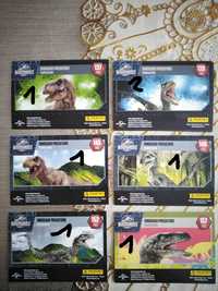 Karty kolekcjonerskie Jurassic World 2