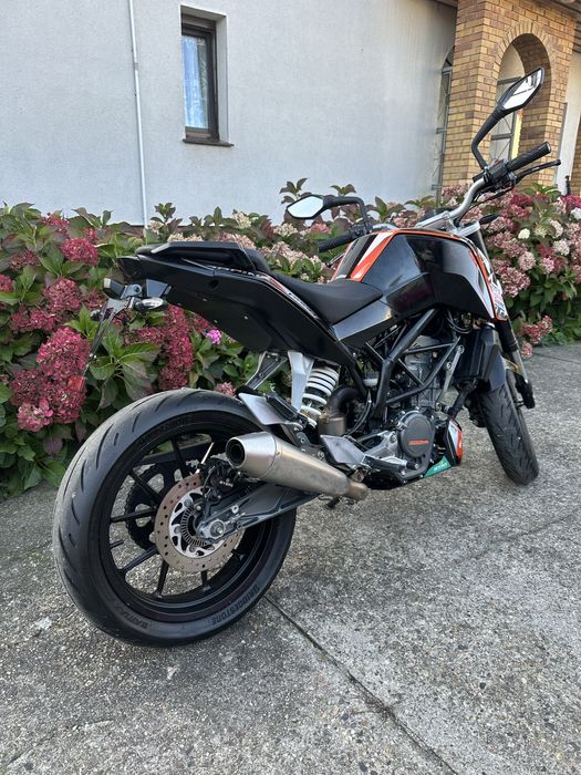 KTM Duke 125 z Niemiec (transport)