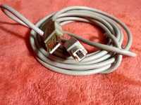 USB кабель для принтера 1,8 м переходник с USB 2.0 на USB тип B