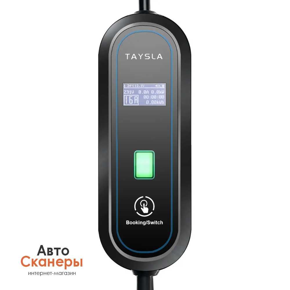 Зарядное устройство Taysla Type 2 IEC 62196-2 (16A, 3.5 кВт, 3.5 м)