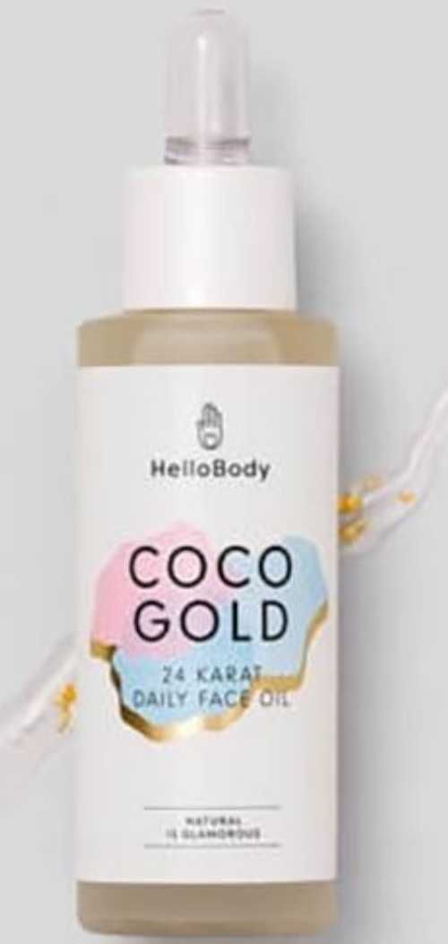HelloBody Hello Body olejek do twarzy coco gold nowy 30ml