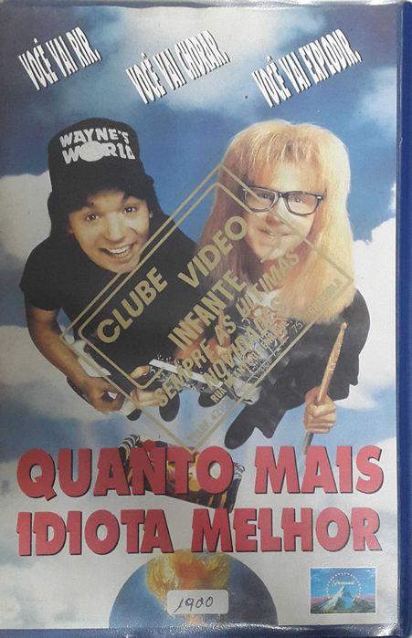 7° Pack de 8 filmes VHS