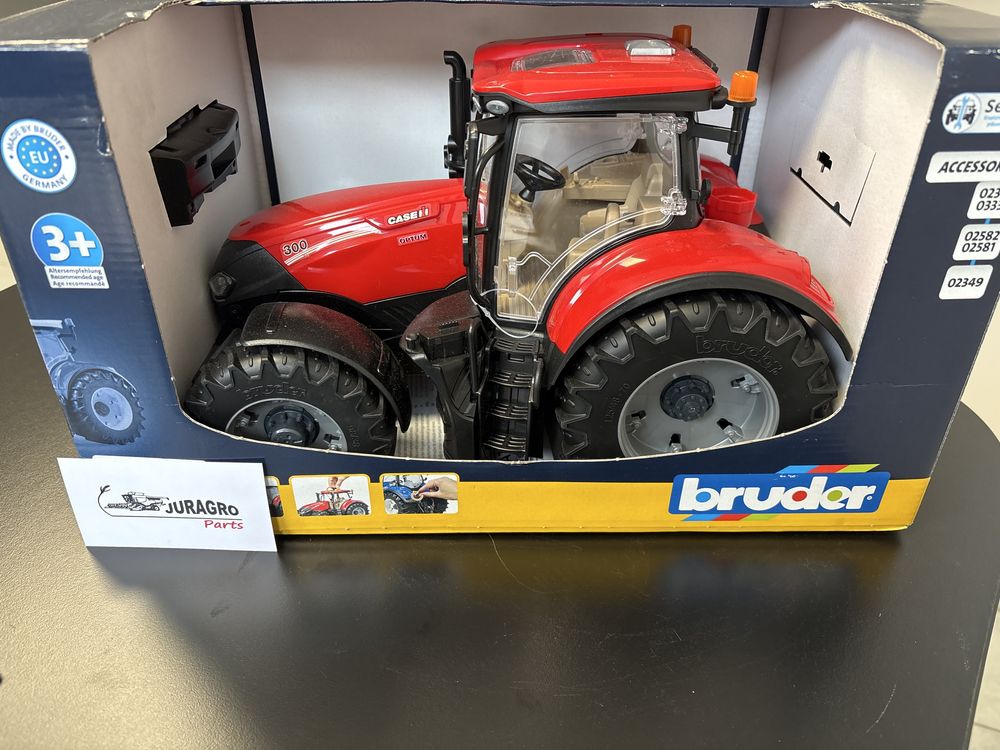 BRUDER zabawka Ciągnik Case IH Optum 300 CVX 03190 Oryginalny Bruder