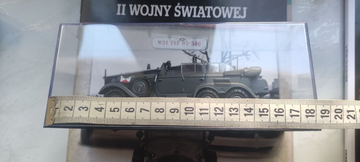 Samochody Wojskowe II Wojny Światowej nr1 Mercedes W31 Typ G4-540