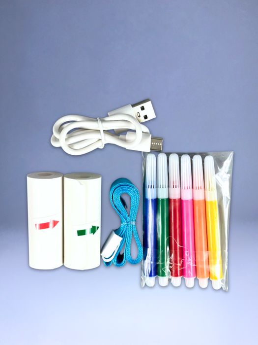 СТИЛЬНА ВЕРСІЯ, Дитячий фотоапарат миттєвого друку, міні принтер