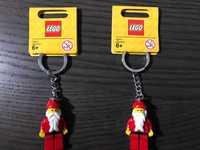 2 x LEGO Santa Key Chain