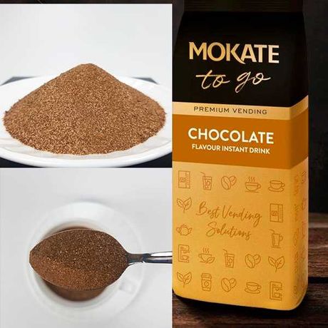 Гарячий шоколад, какао-напій розчинний Mokate To Go для автоматів. ОПТ