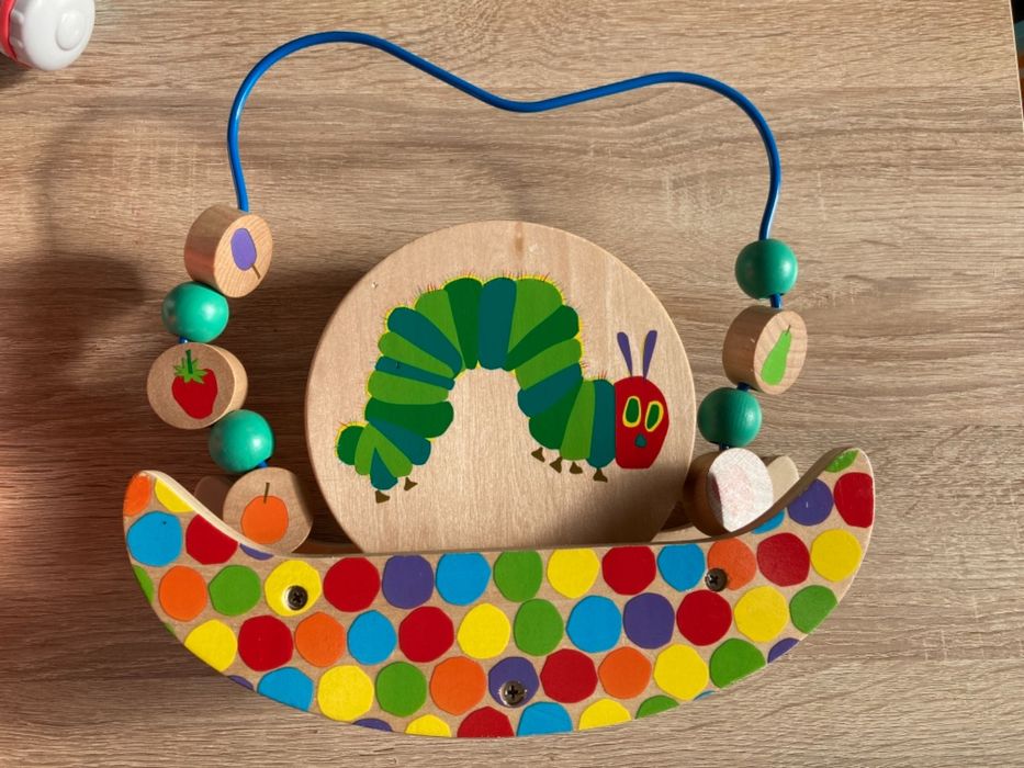 Przeplatanka bardzo głodna gąsienicą