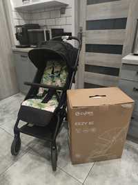 Wózek cybex ezzy s +2 na gwarancji + panterka / safa