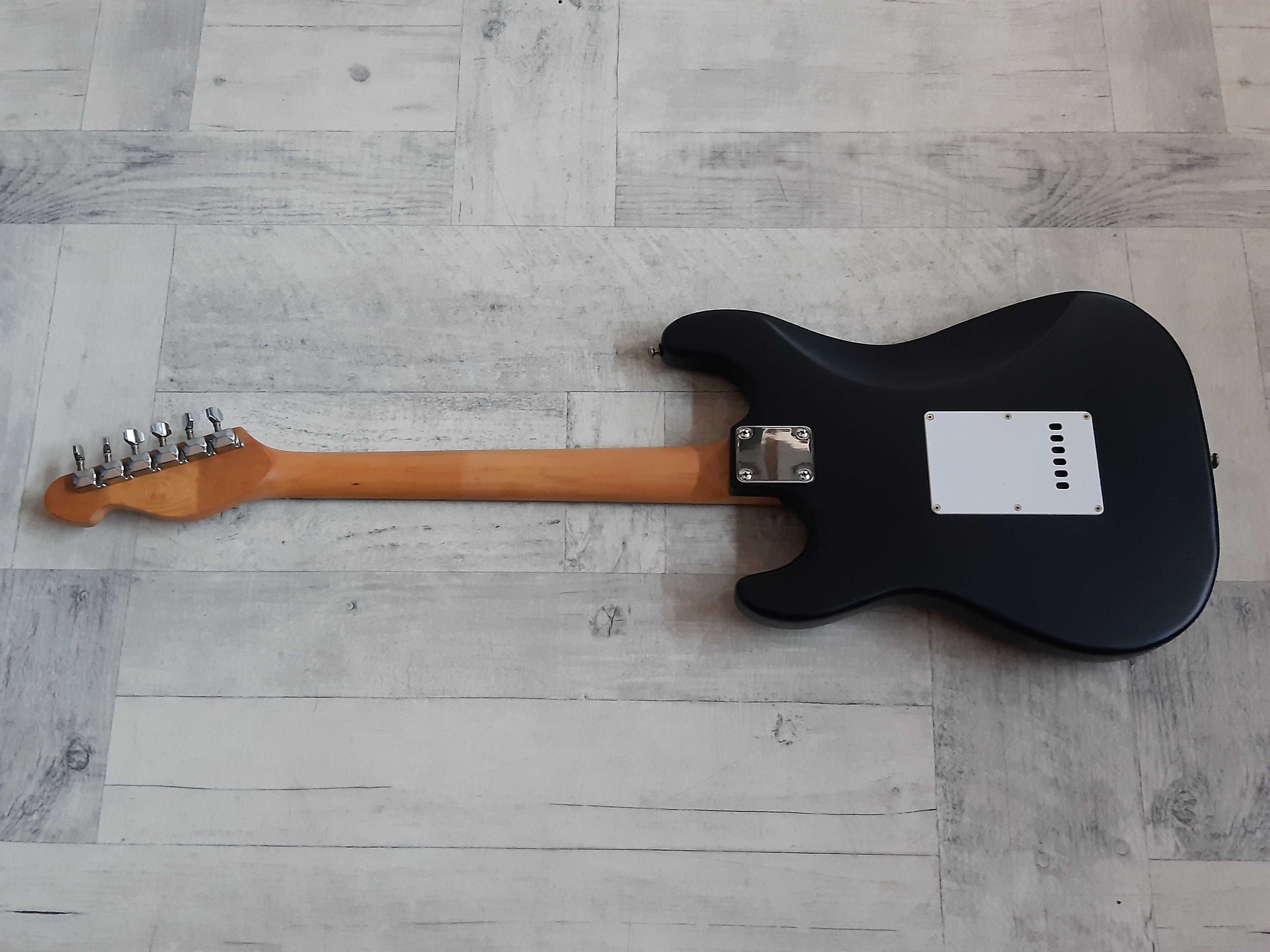 Gitara Stratocaster-Black Skull-Rock Queen-SSS- wysyłka Gratis-zamiana