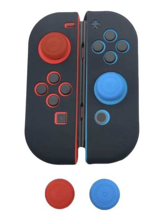 Capas silicone e carregadores joy con switch novas
