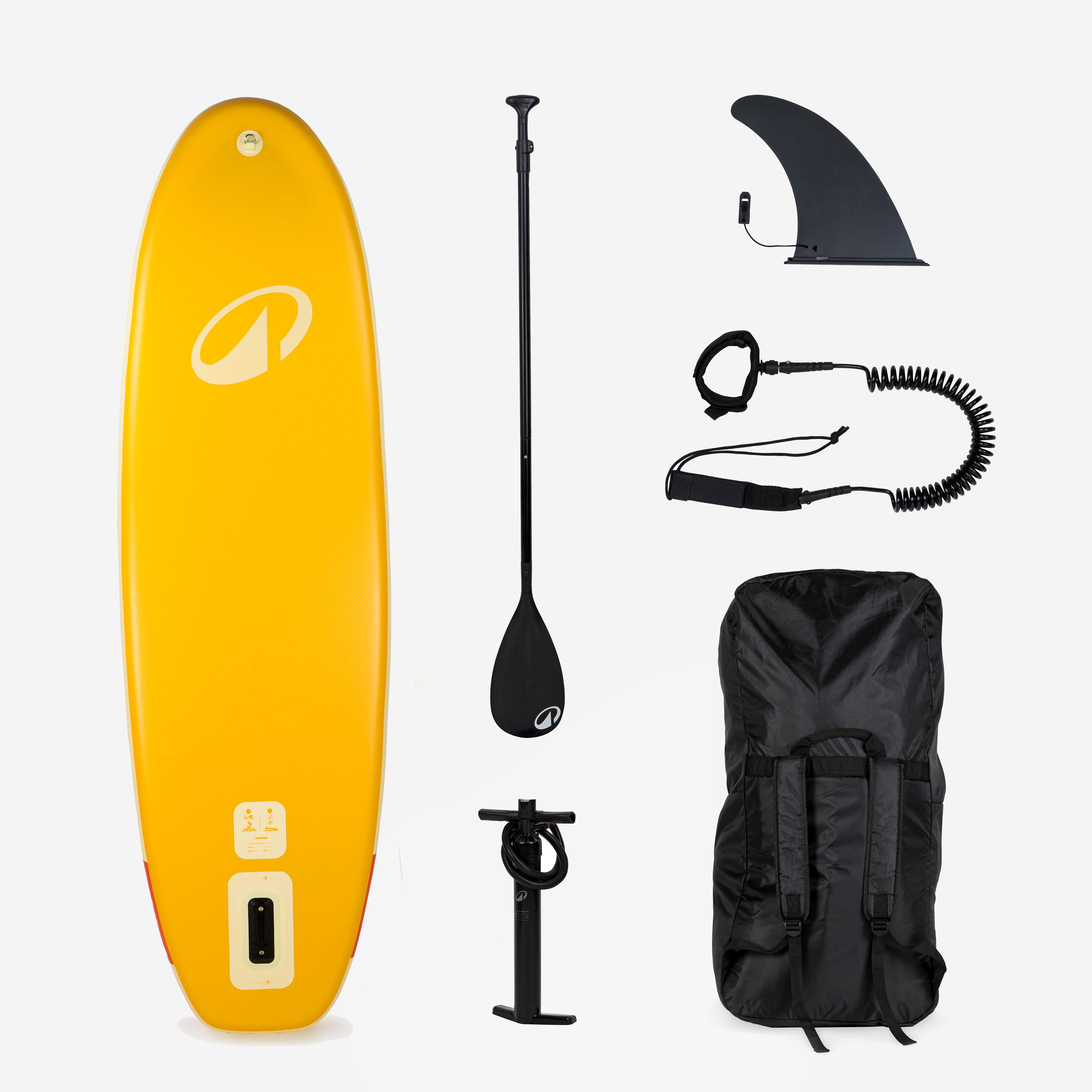 Conjunto de Stand up paddle insuflável 9'6, 1 pessoa (até