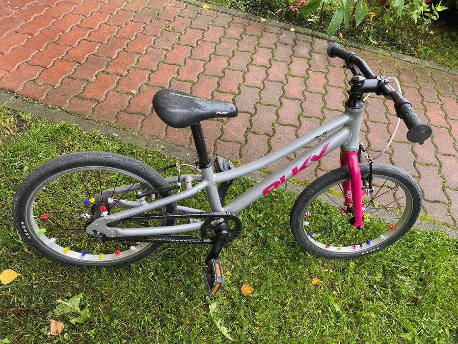 rower PUKY LS-PRO 18  różowy waga 6,3 kg jak WOOM