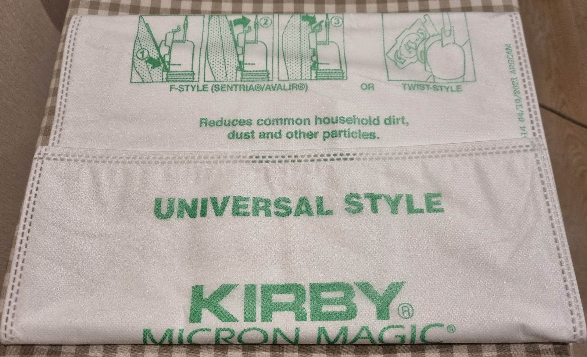 Оригинальные мешки Kirby для пылесосов Кирби моделей Sentria, Avalir