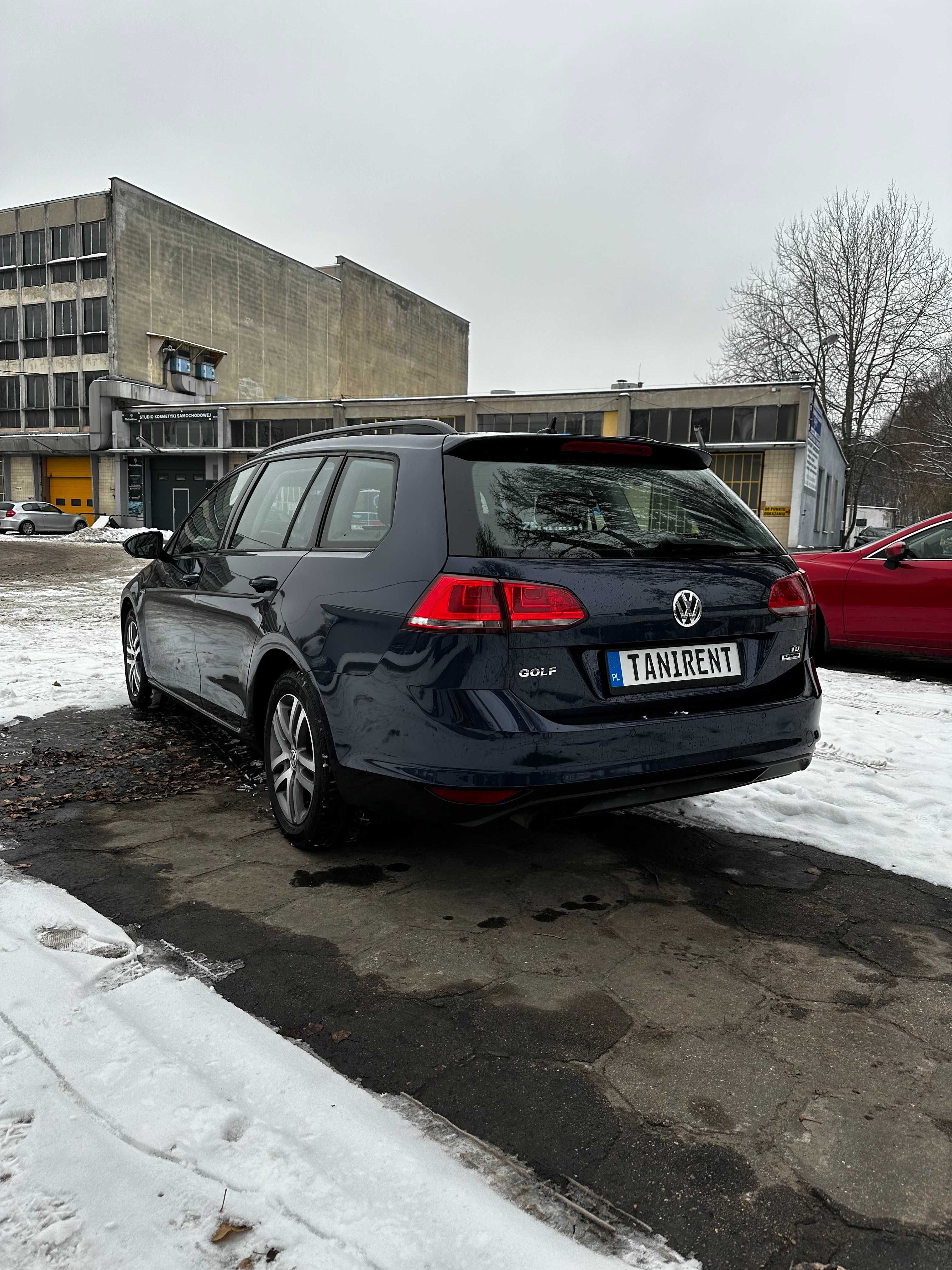 Uber, taxi, Freenow, wynajem na miesiące, VW Golf automat, Tanirent.pl