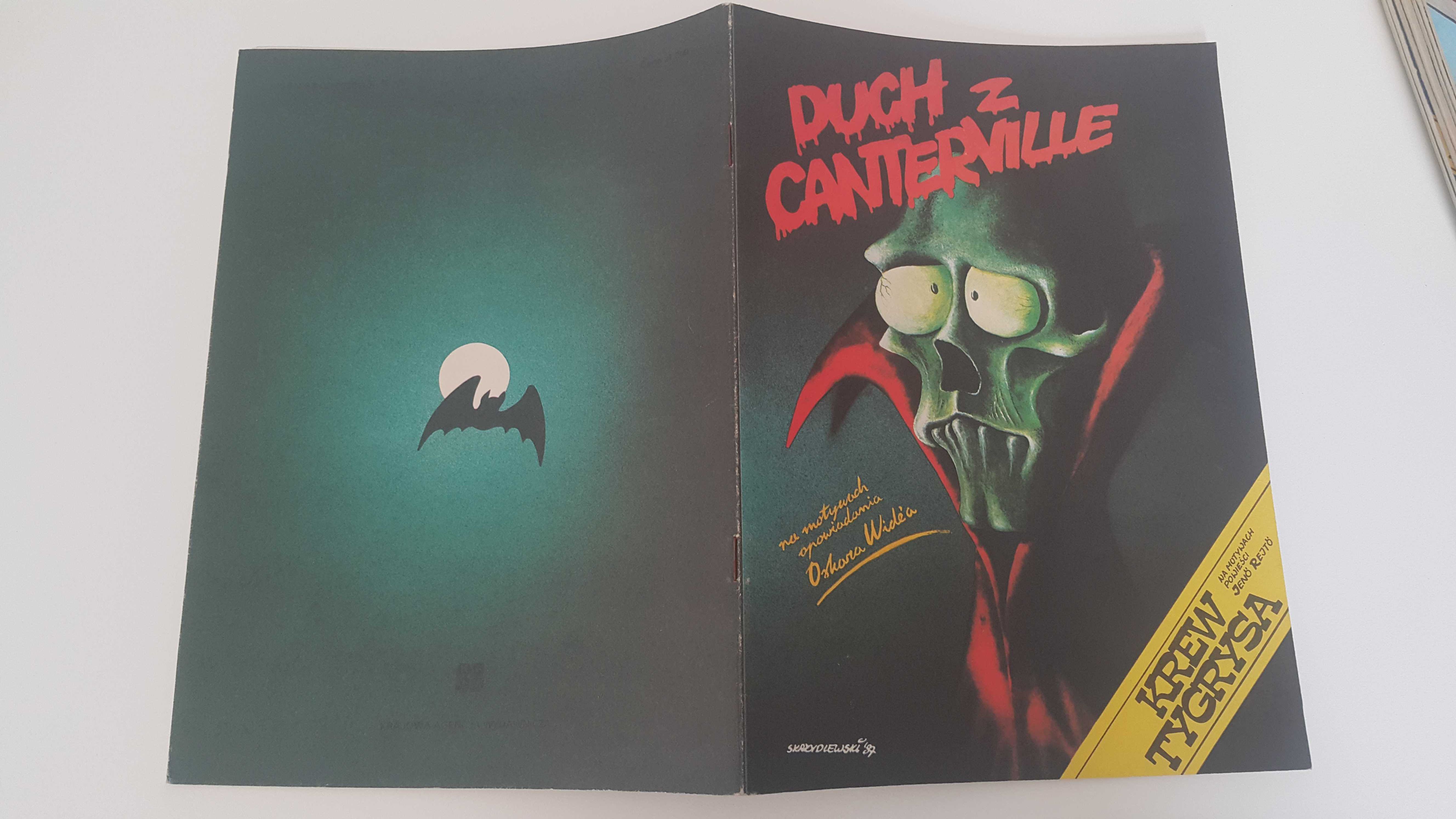 Duch z Canterville - komiks wyd. I z 1988 r.