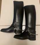 Botas de montar a cavalo + esporas