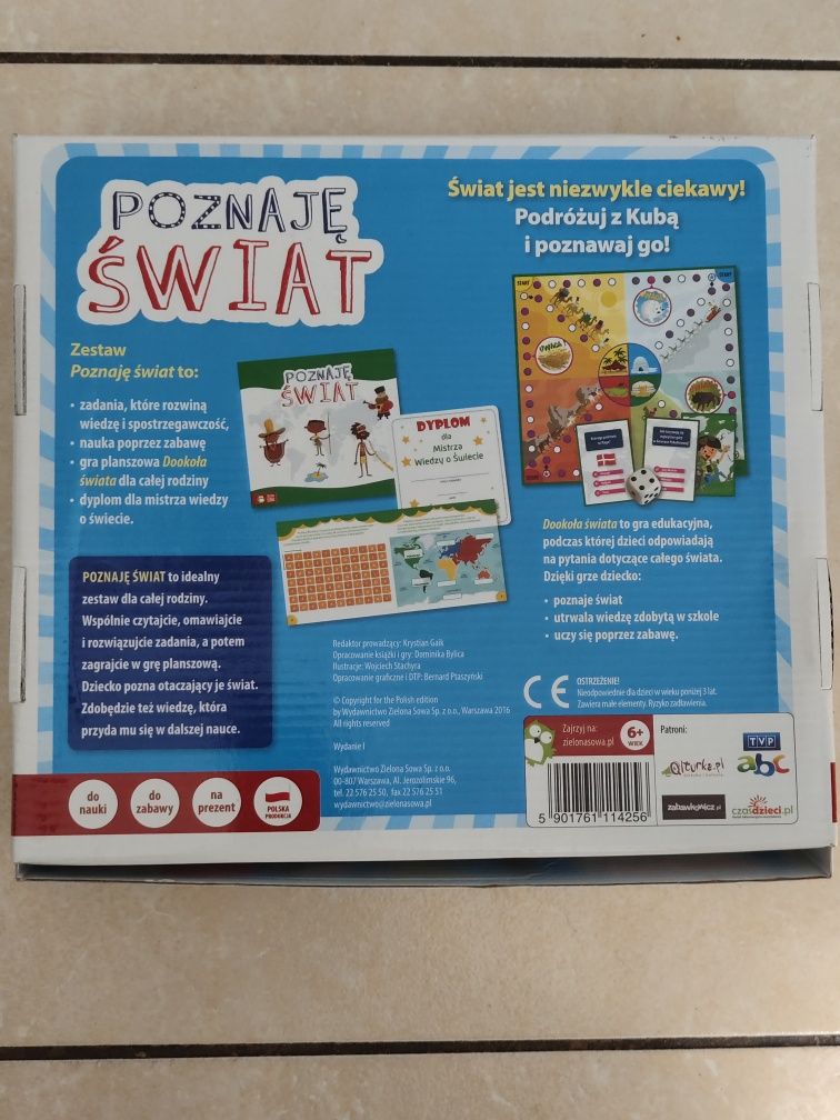 Gra: Poznaję świat - dookoła świata