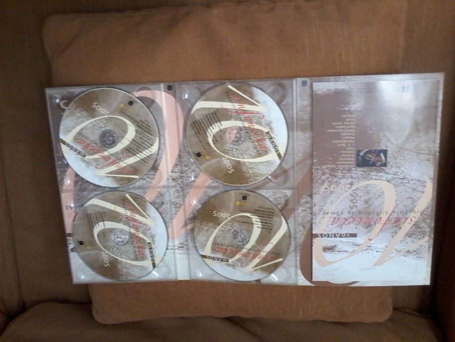 Publicação com 4 CD - 10 anos da Sinfonieta - Orquestra Sinfón. ESMAE