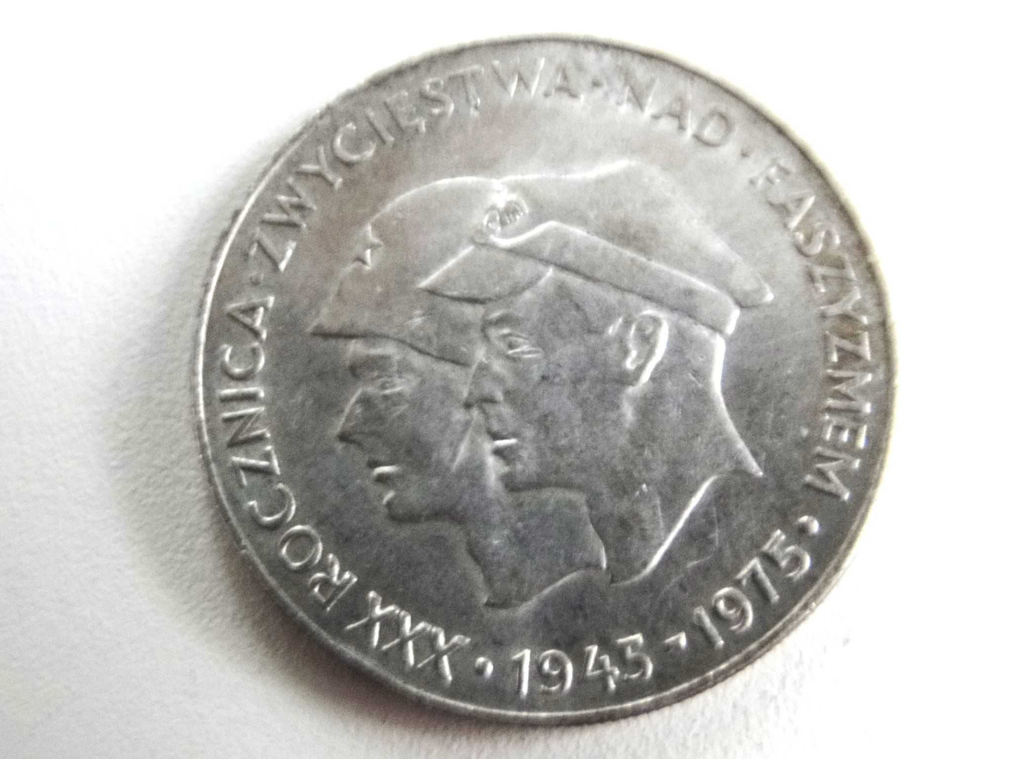 Okazja! Srebrna Moneta 1975 r. XXX rocznica zwycięstwa n.faszyzmem