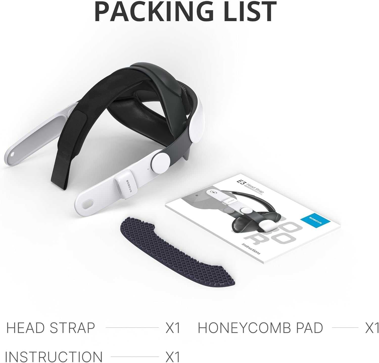 BOBOVR E3 Head Strap кріплення для Meta Quest 3/3S